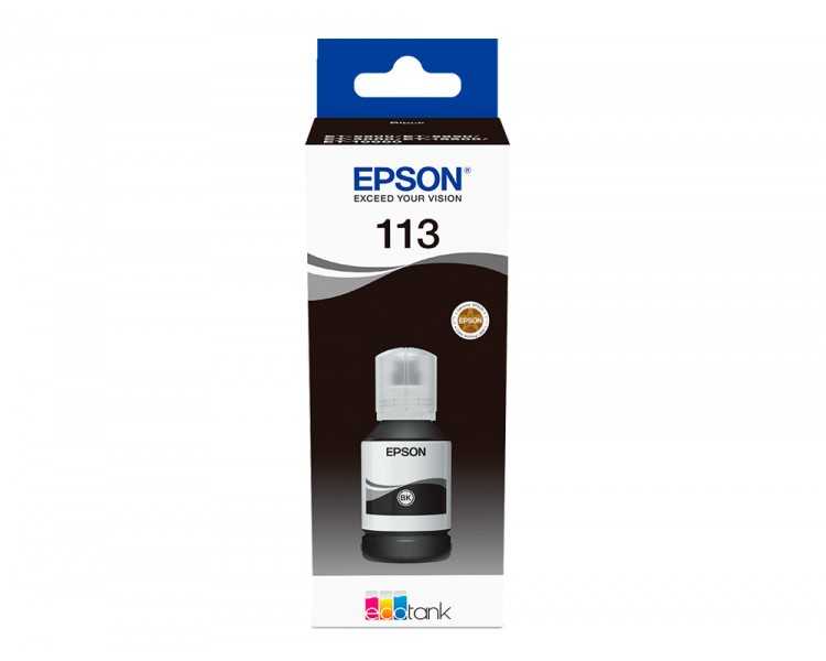 Ink-jet epson ecotank 113 series negro
