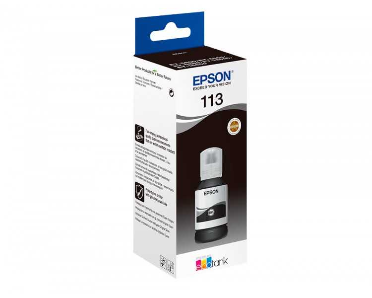 Ink-jet epson ecotank 113 series negro