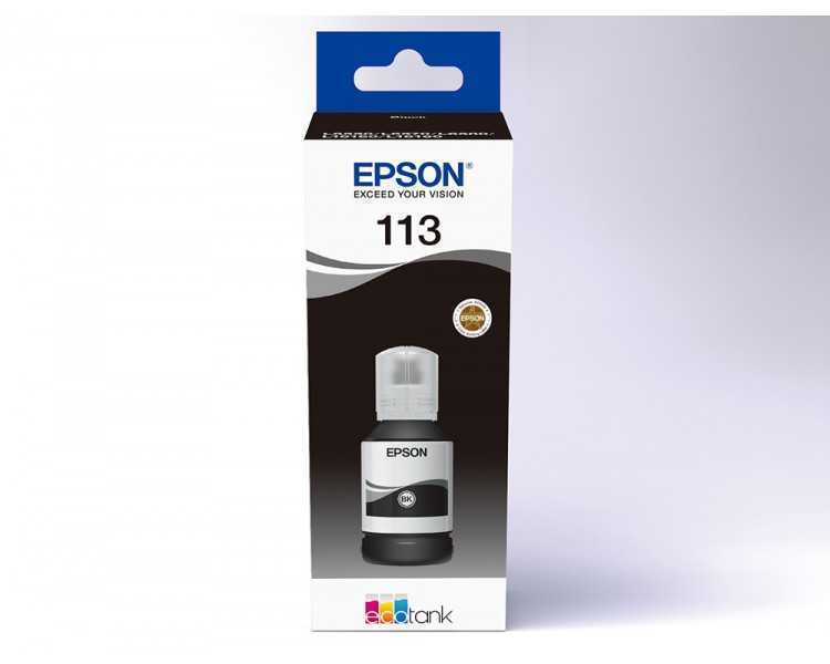 Ink-jet epson ecotank 113 series negro