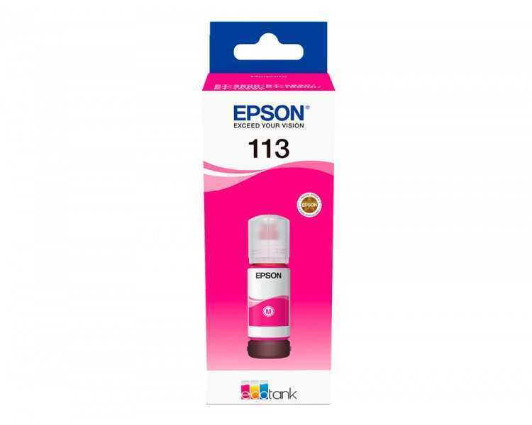 Ink-jet epson ecotank 113 series magenta