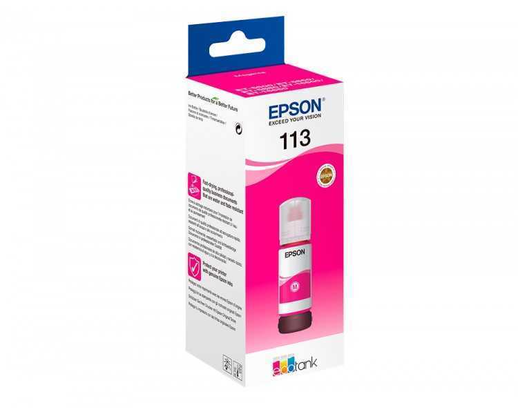 Ink-jet epson ecotank 113 series magenta