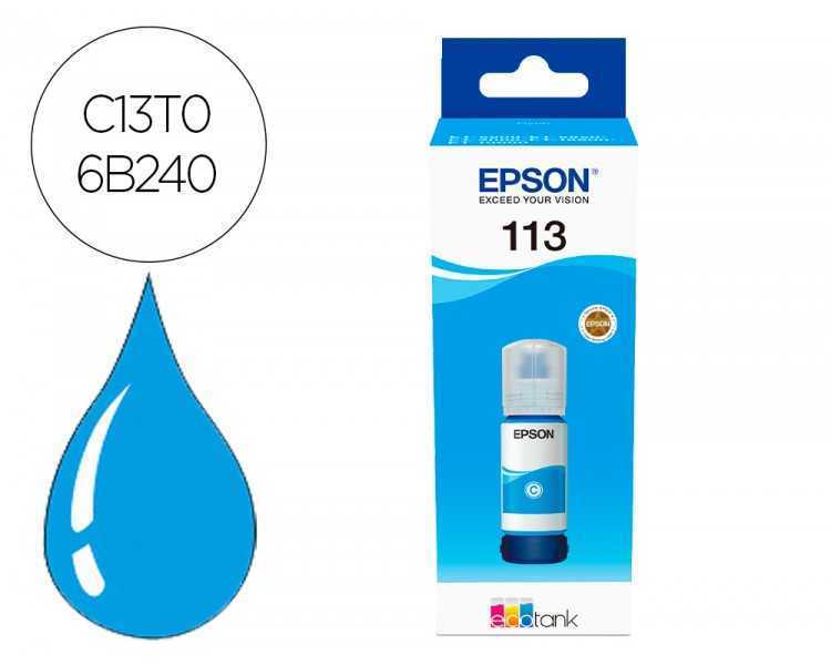 Ink-jet epson ecotank 113 series cian