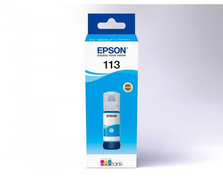Ink-jet epson ecotank 113 series cian