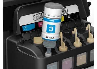 Ink-jet epson ecotank 113 series cian