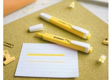 Rotulador stabilo fluorescente fino swing cool pastel amarillo cremoso Rotulador stabilo fluorescente fino swing cool pastel amarillo cremoso