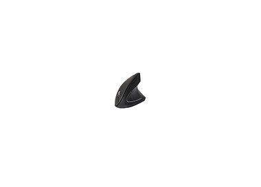 Raton q-connect optico inalambrico ergonomico vertical dpi 800/1200/1600 pilas aaa negro