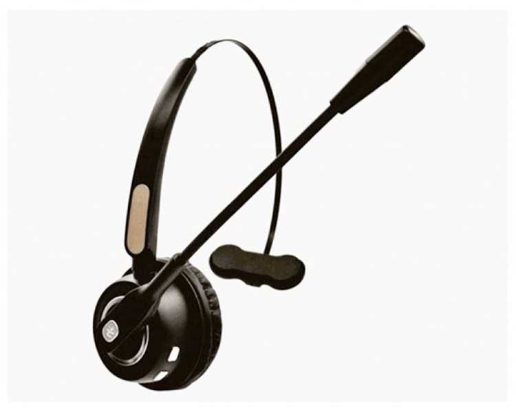 Auricular mediarange monoaural diadema inalambrico bluetooth con microfono