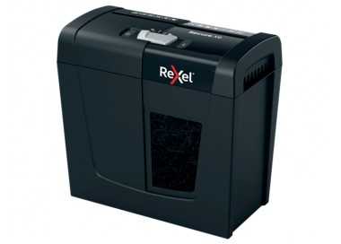 Destructora de documentos rexel secure x6 eu capacidad 6 hojas grapas clips tarjetas y cd