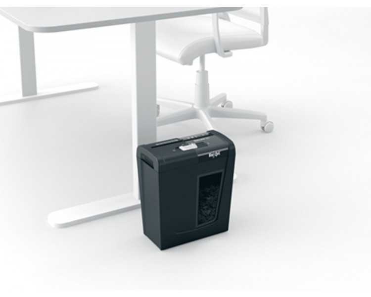 Destructora de documentos rexel secure s5 eu capacidad 5 hojas grapas clips tarjetas y cd papelera 10 l