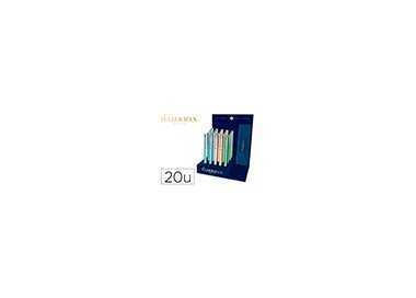 Boligrafo waterman allure pastel expositor de 20 unidades 4 colores pastel surtidos