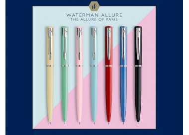 Boligrafo waterman allure pastel expositor de 20 unidades 4 colores pastel surtidos