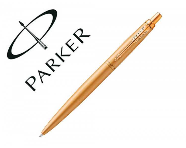 Boligrafo parker jotter xl monocromo oro en estuche