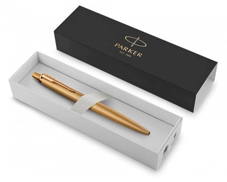 Boligrafo parker jotter xl monocromo oro en estuche