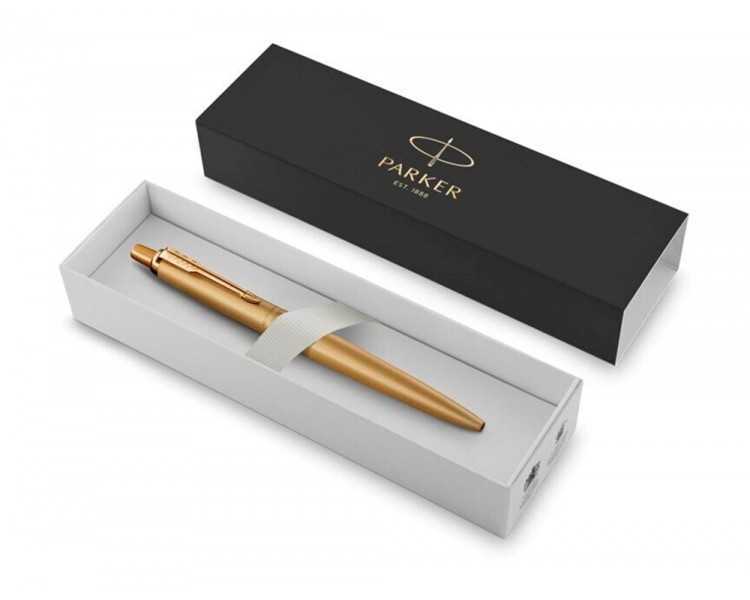 Boligrafo parker jotter xl monocromo oro en estuche