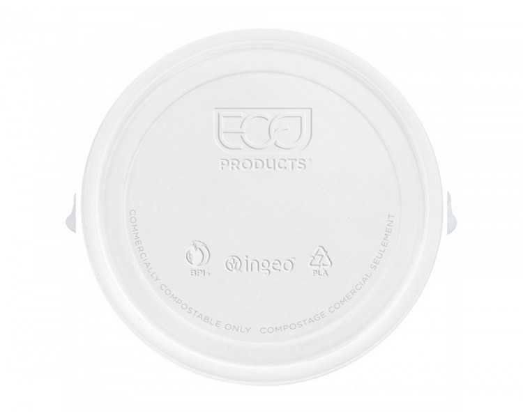Tapa de plastico biodegradable para vaso de 195/220 cc paquete de 100 unidades