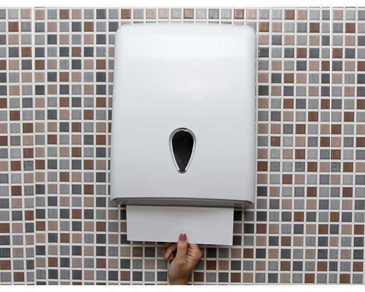 Dispensador toallitas secamanos dahi abs color blanco 370x277x130 mm
