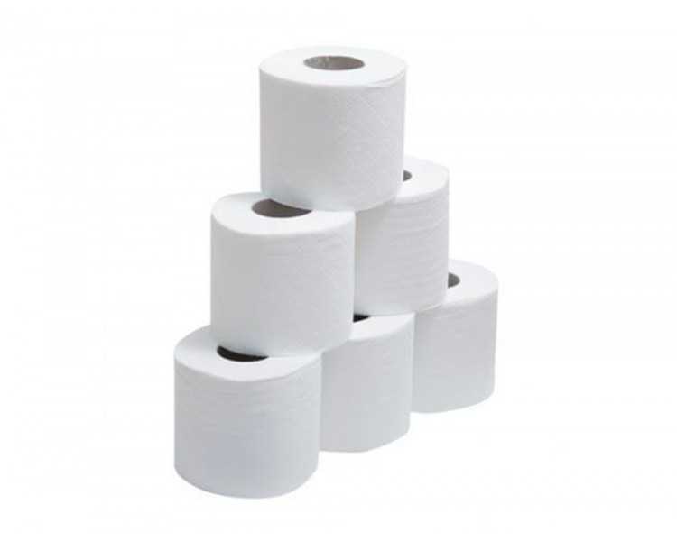 Papel secamanos dahi 2 capas celulosa gofrada 195 mm x 145 mt paquete de 6 rollos