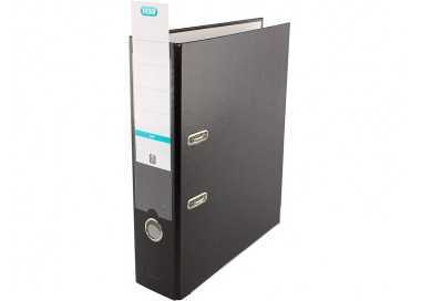 Archivador de palanca elba top carton compacto polipropileno con rado din a4 lomo de 80 mm negro