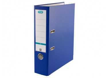 Archivador de palanca elba top carton compacto polipropileno con rado din a4 lomo de 80 mm azul
