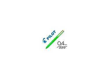 Boligrafo pilot super grip g 4 colores retractil sujecion de caucho tinta base de aceite cuerpo color verde Boligrafo pilot super grip g 4 colores retractil sujecion de caucho tinta base de aceite cuerpo color verde