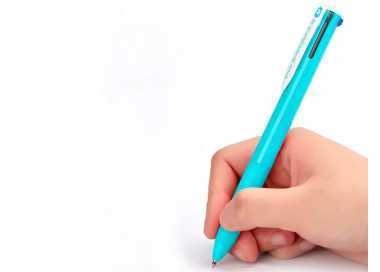 Boligrafo pilot super grip g 4 colores retractil sujecion de caucho tinta base de aceite cuerpo color azul Boligrafo pilot super grip g 4 colores retractil sujecion de caucho tinta base de aceite cuerpo color azul