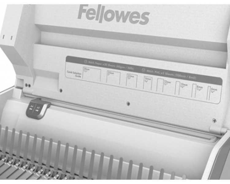 Encuadernadora para canutillo fellowes lyra 3 en 1 perfora hasta 20h a4 encuaderna 300h grapa 30h taladra 2 y 4