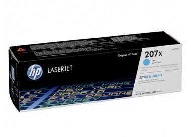 Toner hp 207x color laserjet pro m282nw / m283fdn / m283fdw cian 2.450 paginas