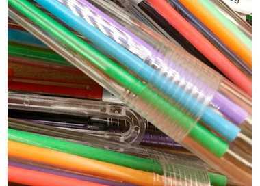 Boligrafo liderpapel 10 en 1 cuerpo transparente 10 colores 1 mm retractil