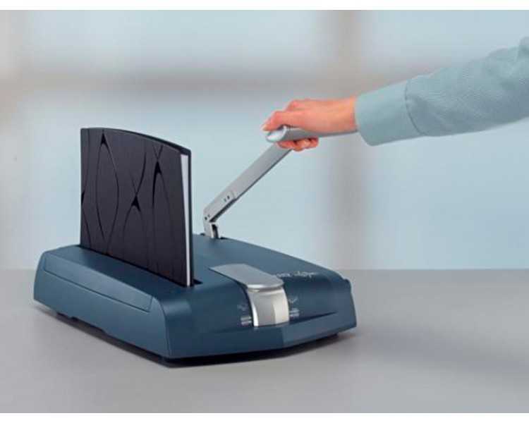 Encuadernadora por presion leitz impressbind 140 tamaño a4 encuaderna hasta 140 hojas