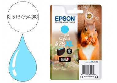 Ink-jet epson 378 xl expression home xp-8605 / 8606 / xp-15000 / xp-8500 / 8505 cian claro 830 pag