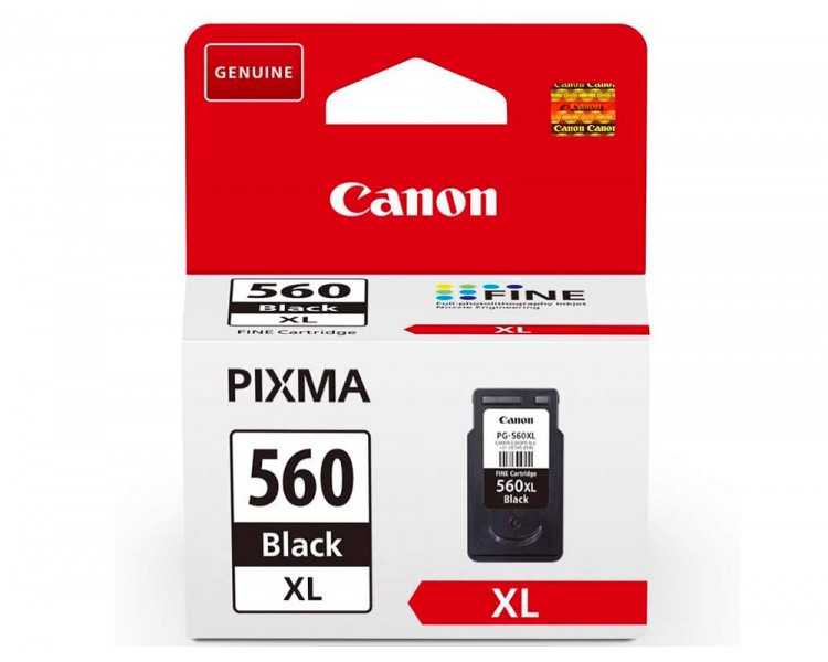 Ink-jet canon 560 xl pixma ts5350 / ts5351 / ts5352 / ts5353 negro 4000 paginas