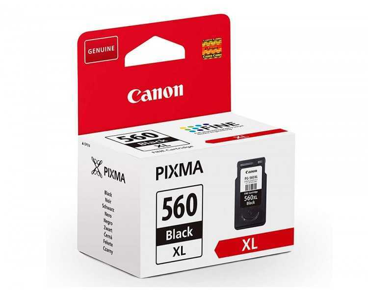 Ink-jet canon 560 xl pixma ts5350 / ts5351 / ts5352 / ts5353 negro 4000 paginas
