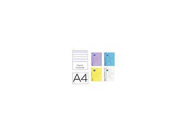Libreta grapada oxford openflex tapa plastico din a4 48 hojas horizontal colores pastel surtidos Libreta grapada oxford openflex tapa plastico din a4 48 hojas horizontal colores pastel surtidos