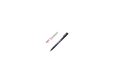Rotulador tombow fudenosuke tinta base de agua punta pincel dura negro
