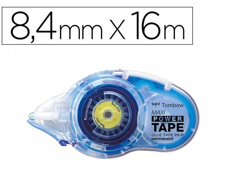 Cinta adhesiva tombow maxi power tape permanente 8,4 mm x 16 m
