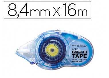 Cinta adhesiva tombow maxi power tape permanente 8,4 mm x 16 m