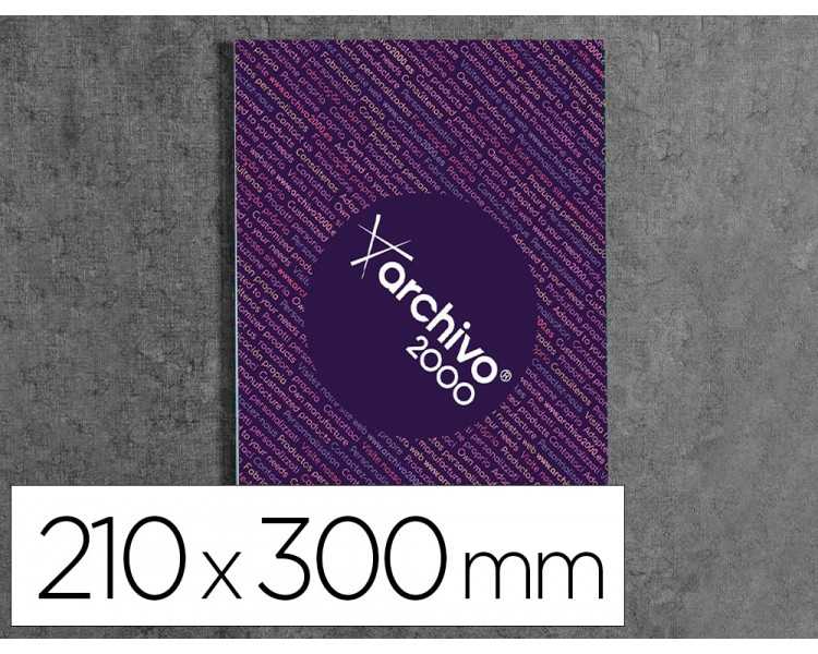 Expositor mural archivo 2000 premium poliestireno transparente con adhesivo din a4 vertical 210x300 mm