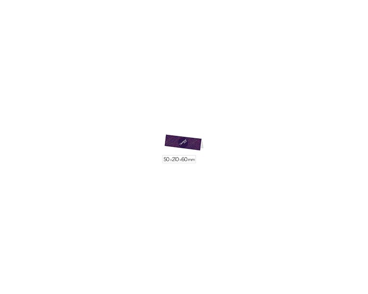 Identificador sobremesa archivo 2000 premium poliestireno cristal transparente 50x210x60 mm