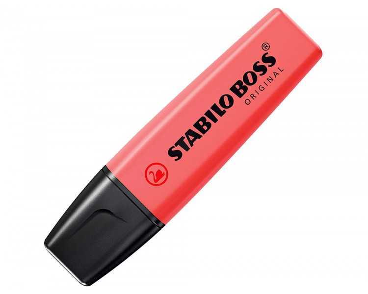 Rotulador stabilo boss fluorescente 70 estuche de 4 unidades colores surtidos