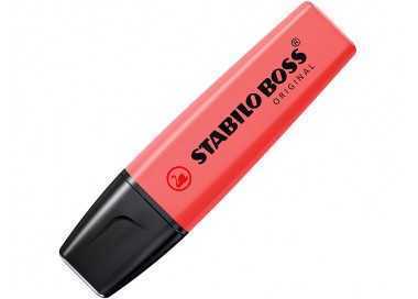 Rotulador stabilo boss fluorescente 70 estuche de 4 unidades colores surtidos