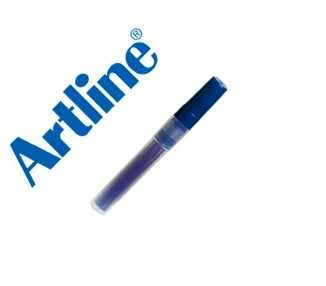 Recambio rotulador artline clix permanente ek-73 azul