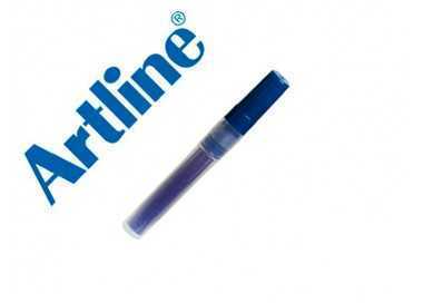 Recambio rotulador artline clix permanente ek-73 azul