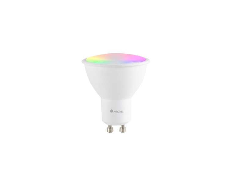 Bombilla ngs bulb wifi led gleam 510c halogena colores 5w 460 lumenes base gu10 regulable en intesidad