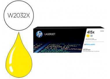 Toner hp 415x laser color m454 / mfp m479 amarillo 6000 paginas