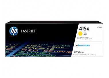 Toner hp 415x laser color m454 / mfp m479 amarillo 6000 paginas