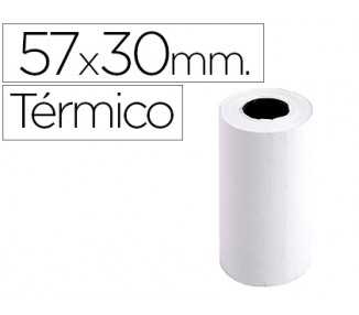 Rollo sumadora exacompta termico 57 mm x 30 mm 55 g/m2 sin bisfenol a
