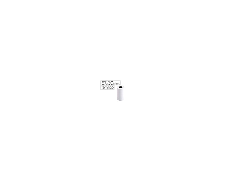 Rollo sumadora exacompta termico 57 mm x 30 mm 55 g/m2 sin bisfenol a