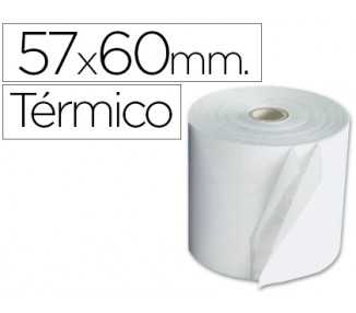 Rollo sumadora exacompta termico 57 mm x 60 mm 55 g/m2 sin bisfenol a