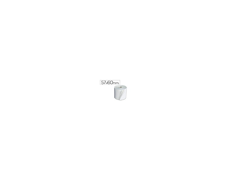 Rollo sumadora exacompta electro 57 mm x 60 mm 60 g/m2