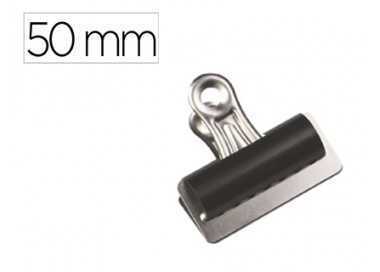 Pinza metalica q-connect pala fija 51 mm caja de 10 unidades